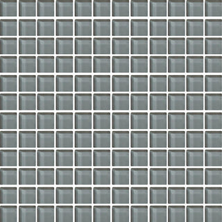12x12 Color Wave Straight Joint Mosaic Solid-Color Glossy Smooth Glass Tile