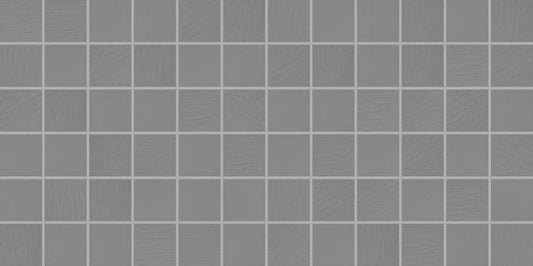 1x1 Keystones Straight Joint  Mosaic Solid-Color Matte Smooth Porcelain Tile Soft Gray