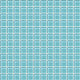 1x1 Color Appeal  Mosaic Solid-Color Glossy Smooth Glass Tile Aqua Blue