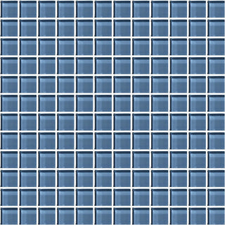 12x12 Color Appeal Mosaic Solid-Color Glossy Smooth Glass Tile