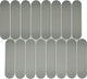 13x12 Artefino Element Oval Mosaic Solid-Color Matte Smooth Ceramic Tile
