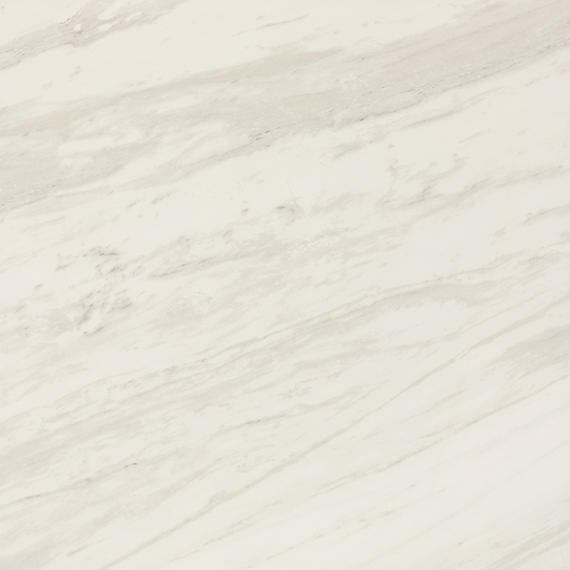 12x12 Perpetuo Wave-Line  Natural Marble-Look Polished Smooth Porcelain Tile Soft White