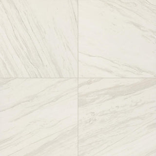 12x12 Perpetuo Natural Marble-Look Polished Smooth Porcelain Tile