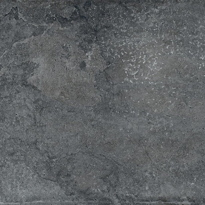 12x12 Creativo  Natural Stone-Look Matte Textured Porcelain Tile Carbon Gray