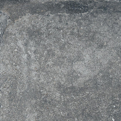 12x12 Creativo  Natural Stone-Look Matte Textured Porcelain Tile Carbon Gray