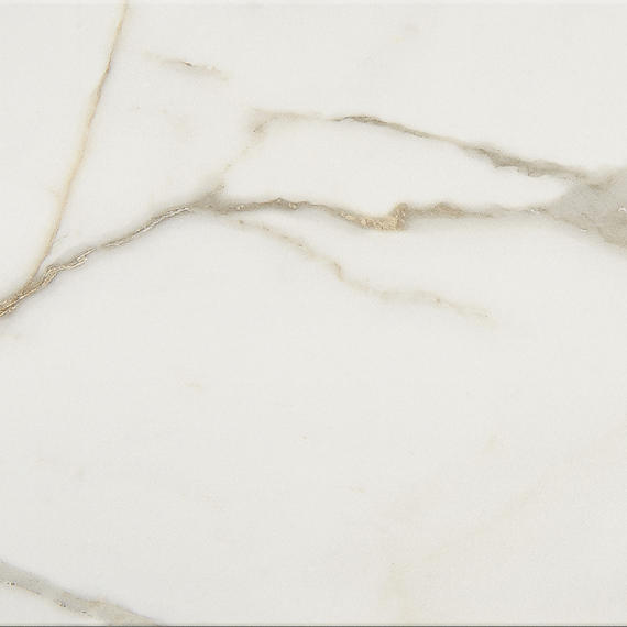 12x12 Mythique Marble  Natural Marble-Look Matte Smooth Porcelain Tile Pale Beige