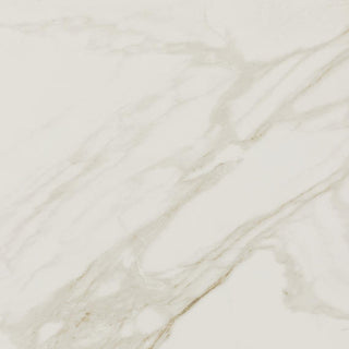 Cream White - 12x12 Perpetuo Light Veining Natural Marble-Look Matte Smooth Porcelain Tile