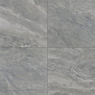 12x12 Perpetuo Light Veining Natural Marble-Look Matte Smooth Porcelain Tile