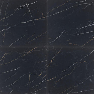 12x12 Perpetuo Light Veining Natural Marble-Look Matte Smooth Porcelain Tile