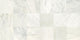 12x12 Marble Subway Pattern Light Veining Natural Marble-Look Honed Smooth Marble Tile White Marble