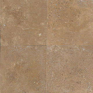 12x12 Travertine Light Veining Natural Travertine-Look Honed Natural Travertine Tile