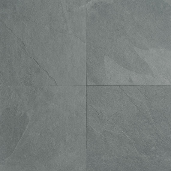 12x12 Slate Random Pattern Stone-Look Honed Textured Slate Tile