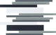 12x18 Color Wave Random Pattern Linear Mosaic Mixed-Color Glossy Smooth Glass Tile Gray & Silver