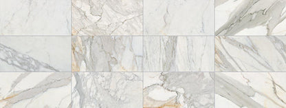 12x24 Marble  Natural Marble-Look Polished Smooth Marble Tile Golden Marble