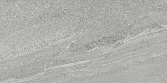 12x24 Society  Natural Stone-Look Matte Smooth Porcelain Tile Cool Gray