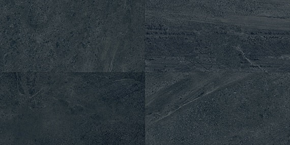 12x24 Society  Natural Stone-Look Matte Smooth Porcelain Tile Slate Gray
