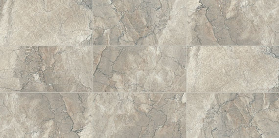 12x24 Parksville Stone  Patterned Stone-Look Honed Natural Stone Tile Beige Gray