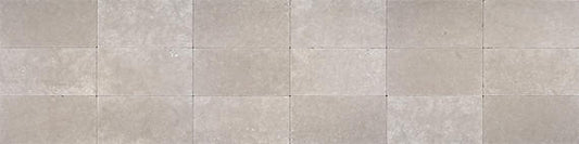 12x24 Limestone Grid  Patterned Marble-Look Honed Smooth Limestone Tile Soft Taupe