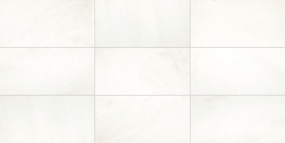 12x24 Marble Grid Light Veining Natural Marble-Look Honed Smooth Marble Tile Soft White