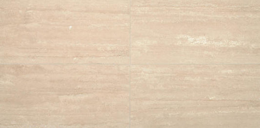 12x24 Travertine Light Veining Natural Travertine-Look Honed Natural Travertine Tile
