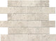 12x24 Limestone Subway Pattern  Patterned Marble-Look Honed Natural Limestone Tile Taupe Gray