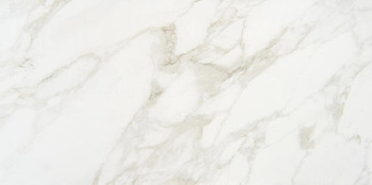 12x24 Marble Obsession Natural Marble-Look Polished Smooth Porcelain Tile