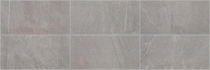 12x24 Marble Obsession  Natural Marble-Look Polished Smooth Porcelain Tile Pale Gray
