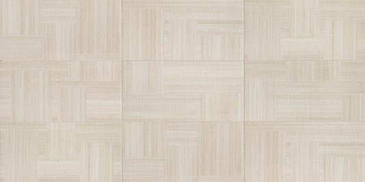 12x24 Lounge14 Linear  Natural Fabric-Look Matte Textured Porcelain Tile Light Beige