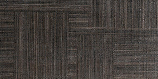 Dark Charcoal - 12x24 Lounge14 Linear Natural Fabric-Look Matte Textured Porcelain Tile