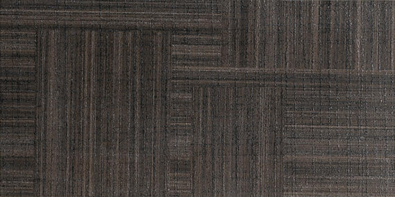 12x24 Lounge14 Linear  Natural Fabric-Look Matte Textured Porcelain Tile Dark Charcoal