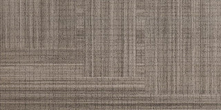 Taupe Gray - 12x24 Lounge14 Linear Natural Fabric-Look Matte Textured Porcelain Tile