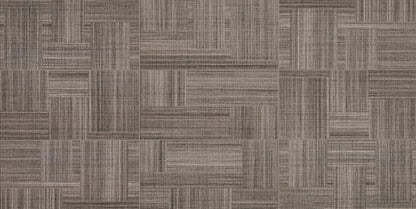 12x24 Lounge14 Linear  Natural Fabric-Look Matte Textured Porcelain Tile Taupe Gray