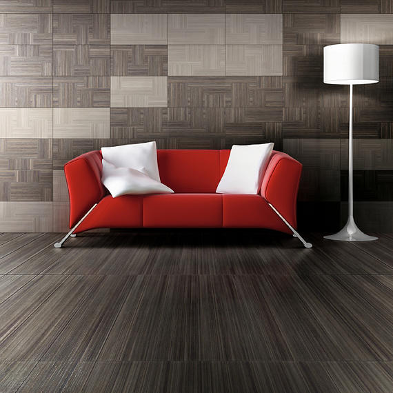 12x24 Lounge14  Natural Fabric-Look Matte Textured Porcelain Tile Dark Charcoal