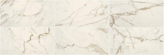 12x24 Marble Obsession Light Veining Natural Marble-Look Matte Smooth Porcelain Tile