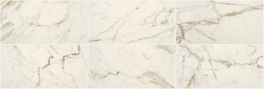 12x24 Marble Obsession Light Veining  Natural Marble-Look Matte Smooth Porcelain Tile Warm Marble