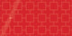 12x24 Showscape Lattice  Patterned Solid-Color Glossy Textured Ceramic Tile Bright Red
