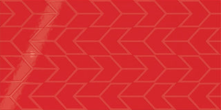 12x24 Showscape Chevron Patterned Solid-Color Glossy Textured Ceramic Tile