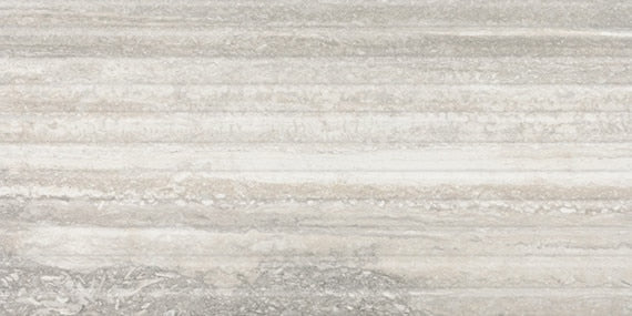 12x24 Reservorio  Natural Stone-Look Matte 3D-Geometric Fluted Porcelain Tile Gray