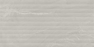 12x24 BRYNE Natural Stone-Look Satin 3D-Geometric Fluted Porcelain Tile
