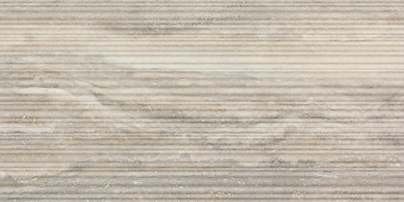 12x24 Calligo  Natural Stone-Look Matte 3D-Geometric Fluted Porcelain Tile Nimbus Gray