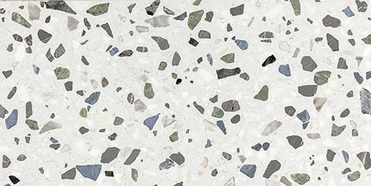 Stone Mix - 12x24 Outlander Fragment Shard Speckled Natural Mixed-Color Matte Smooth Porcelain Tile