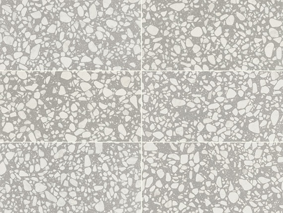 12x24 Outlander Fragment Shard Speckled Natural Mixed-Color Matte Smooth Porcelain Tile Light Gray