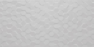 12x24 Multitude Patterned Solid-Color Matte 3D-Geometric Hexagon Ceramic Tile