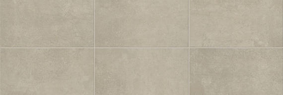12x24 Windmere  Natural Concrete-Look Matte Smooth Ceramic Tile Warm Gray