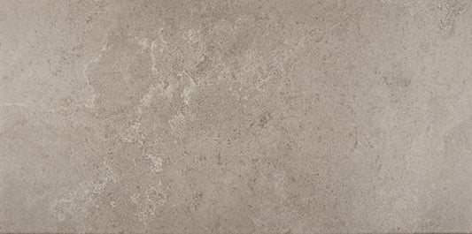 12x24 Advantage  Natural Stone-Look Matte Smooth Ceramic Tile Gray