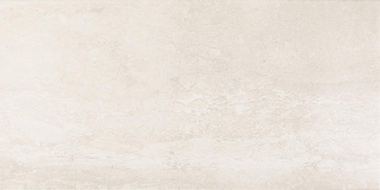 12x24 Advantage  Natural Stone-Look Matte Smooth Ceramic Tile Cream White