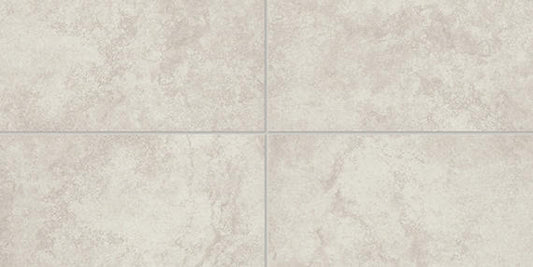 12x24 Choice  Natural Stone-Look Matte Smooth Ceramic Tile Ivory
