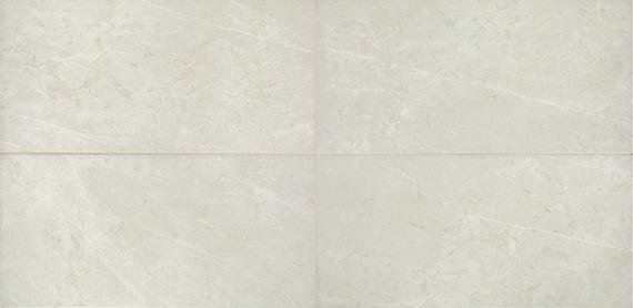 12x24 Prime  Natural Stone-Look Matte Smooth Ceramic Tile Soft Gray