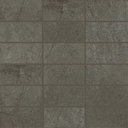 12x24 Prime  Natural Stone-Look Matte Smooth Ceramic Tile Brown Gray