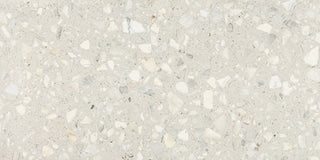 Warm Ivory - 12x24 Outlander Fragment Shard Speckled Natural Terrazzo-Look Matte Smooth Porcelain Tile